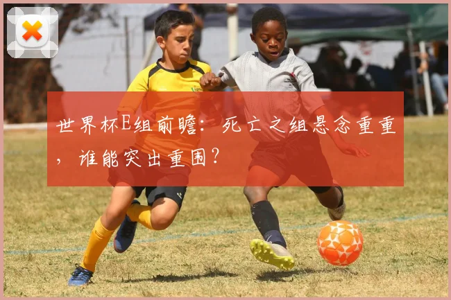 世界杯E组前瞻:死亡之组悬念重重,谁能突出重围?